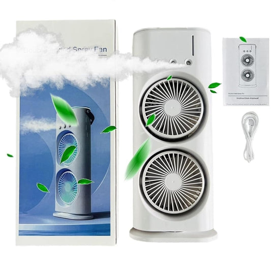 🥶HUMIDIFICADOR VENTILADOR DOBLE🥶