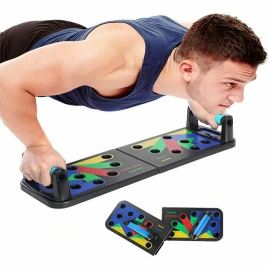 Tabla de flexiones push up 9 en 1